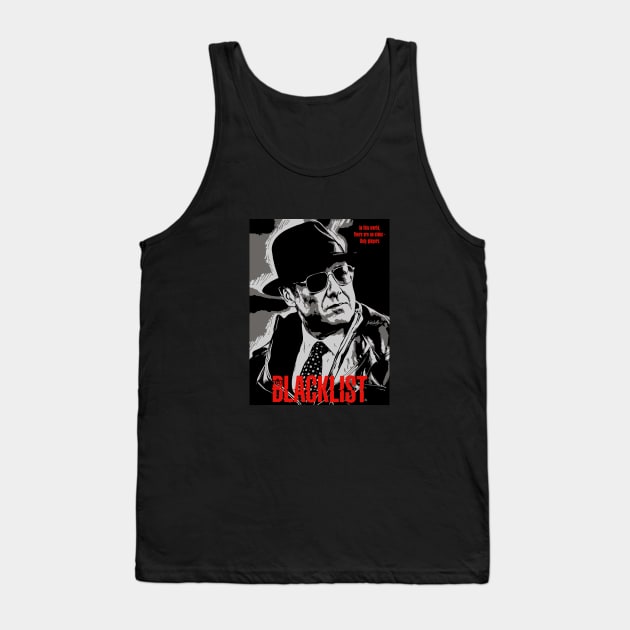 The Blacklist Fan art Poster Tank Top by IamValkyrie